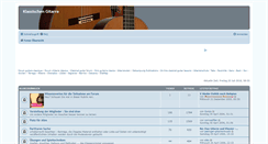 Desktop Screenshot of klassischengitarre.com